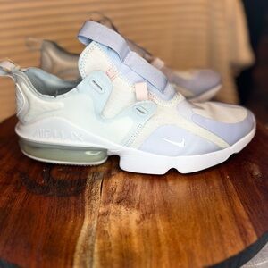 Nike Air Max Shoes - White and Blue